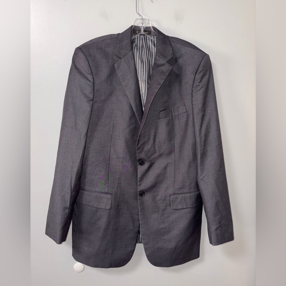 Demantie Gray Sport Coat Jacket Blazer Old Money Classy Modern Formal Men’s 40L